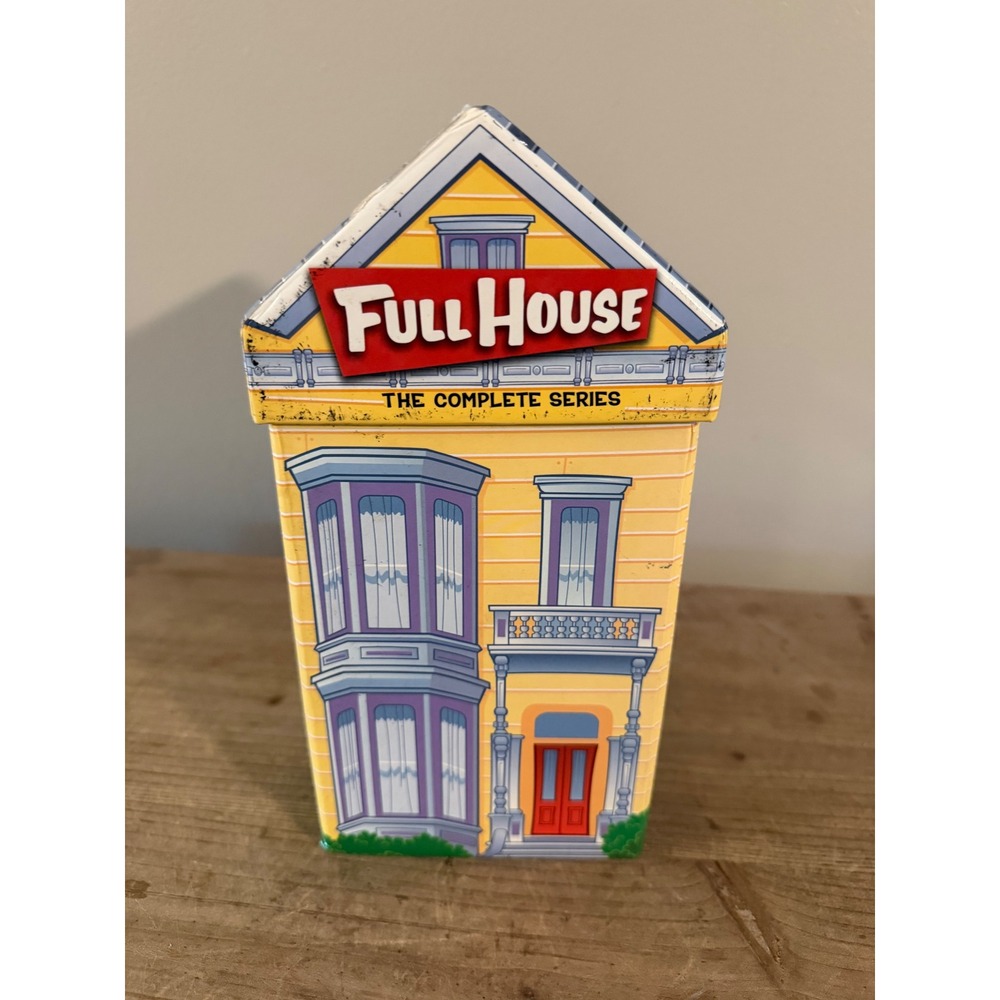 Full House The‎ Complete Series DVD 32-Disc Set House Shaped Box Seasons 1-8